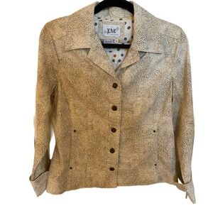 Live A Little Cotton Blazer Jacket